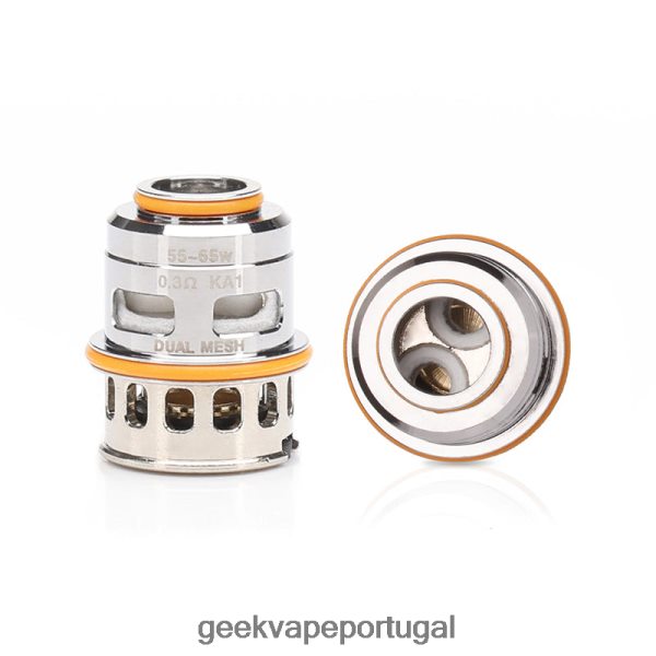 GeekVape Portugal - GeekVape Bobina da série 5 unidades/pacote m bobina dupla m0.3 6J440621