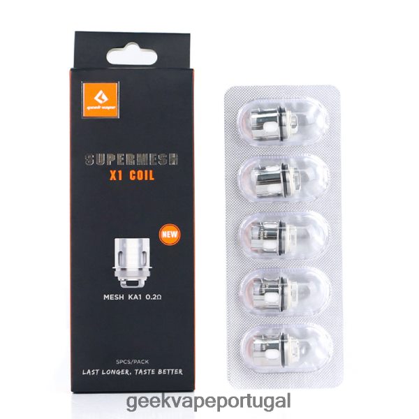 GeekVape Clearance - GeekVape bobinas super mesh x1/x2 (nova versão) 0,2ohm 6J440618