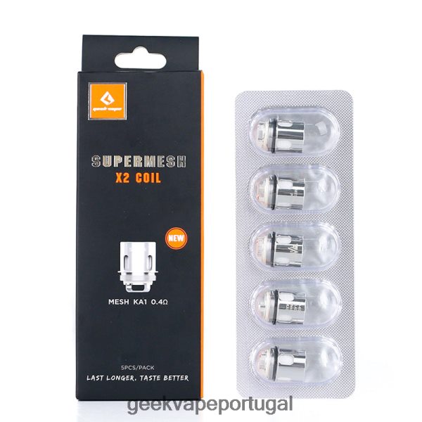 Geek Vape For Sale - GeekVape bobinas super mesh x1/x2 (nova versão) 0,4ohm 6J440617