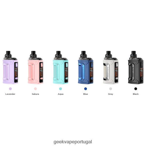 GeekVape Clearance - GeekVape h45 clássico (aegis hero 2 clássico) kit de cápsula 1400mah 4ml lavanda 6J4406108