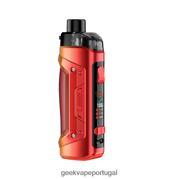 GeekVape Portugal - GeekVape b100 (aegis boost pro 2) kit 100w vermelho dourado 6J440691