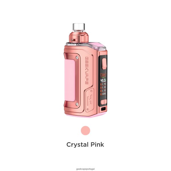 Geek Bar Vape Sabores - GeekVape h45 (aegis hero 2) pod mod kit edição de cristal rosa cristalino 6J4406140