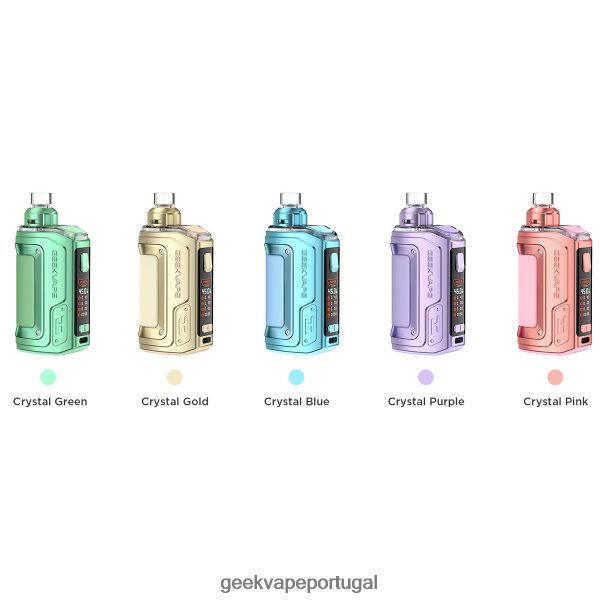 Geek Bar Vape Sabores - GeekVape h45 (aegis hero 2) pod mod kit edição de cristal rosa cristalino 6J4406140