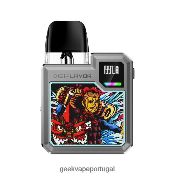 GeekVape Portugal - GeekVape kit digi-q digiflavor 1000mah guerreiro cinza 6J440671