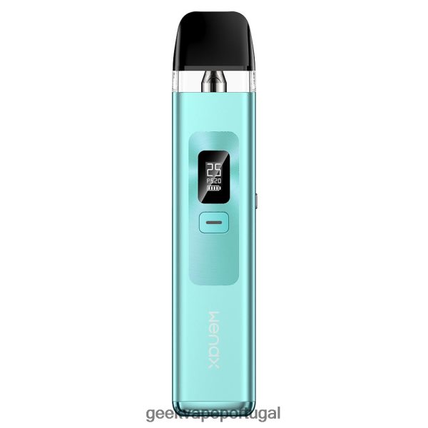 Geek Bar Vape Sabores - GeekVape kit de sistema wenax q pod 1000mah verde turquesa 6J4406150