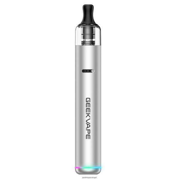 GeekVape Sale - GeekVape kit de caneta vape wenax s3 (stylus 3) 1100mah átomo de prata 6J440666